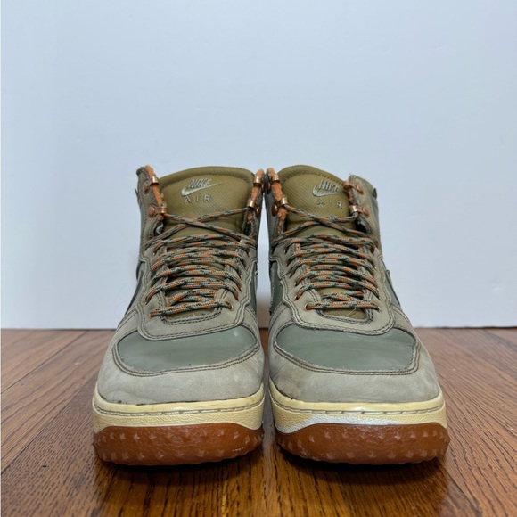 Nike Air Force 1 Hi Decon Military Boot Silver Sage 2012 537889-300 Mens 9 - Picture 2 of 8
